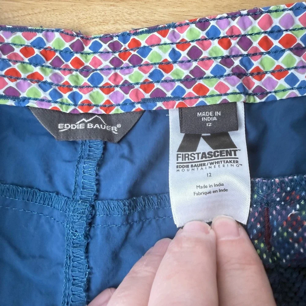 Eddie Bauer First Ascent Womens Capri Hiking Pants 12 Gorpcore Outdoor Utility